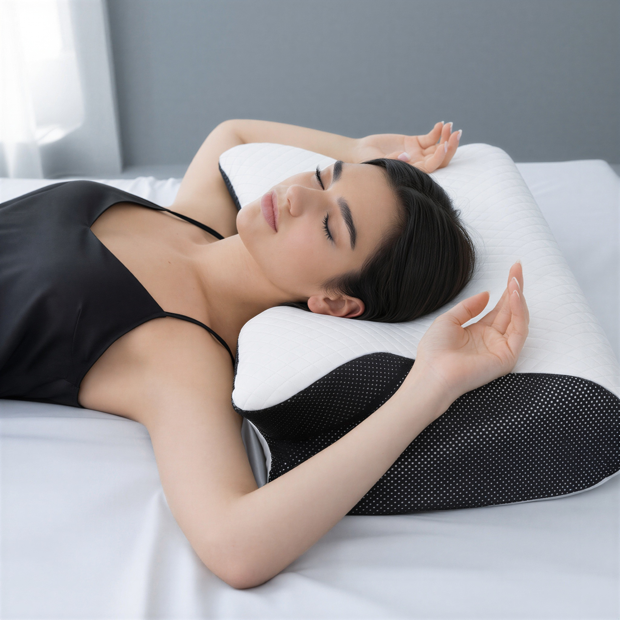 ContourEase™ Orthopedic Memory Foam Pillow