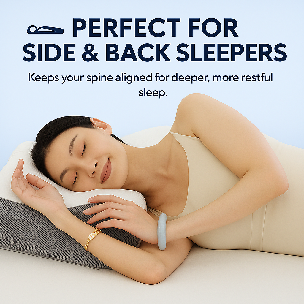 ContourEase™ Orthopedic Memory Foam Pillow