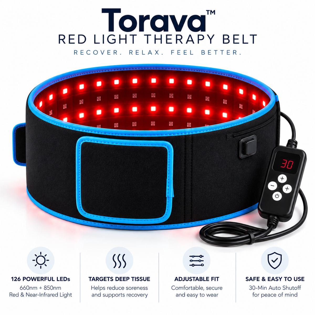 Torava™ Red Light Therapy Belt