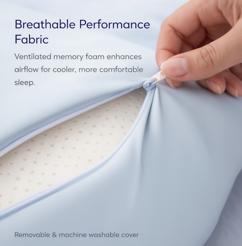 CloudCradle™ Ergonomic Pillow