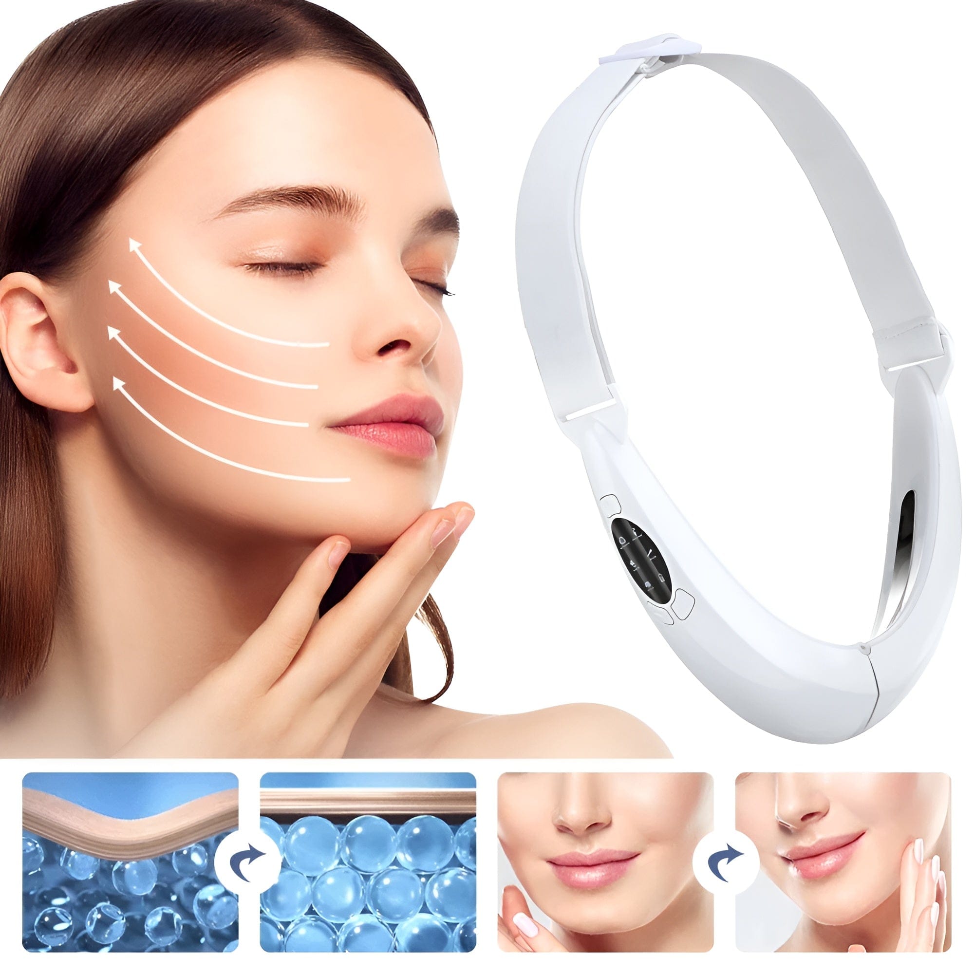 VibeLift Pro - EMS Facial Massager with LED Photon Therapy