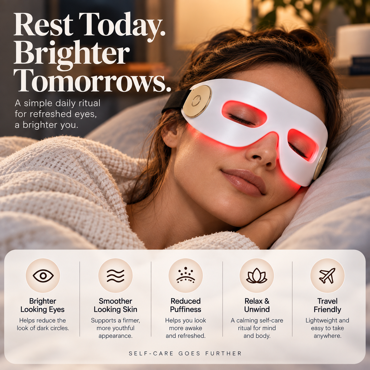 Oculera™ Red Light Eye Therapy Mask