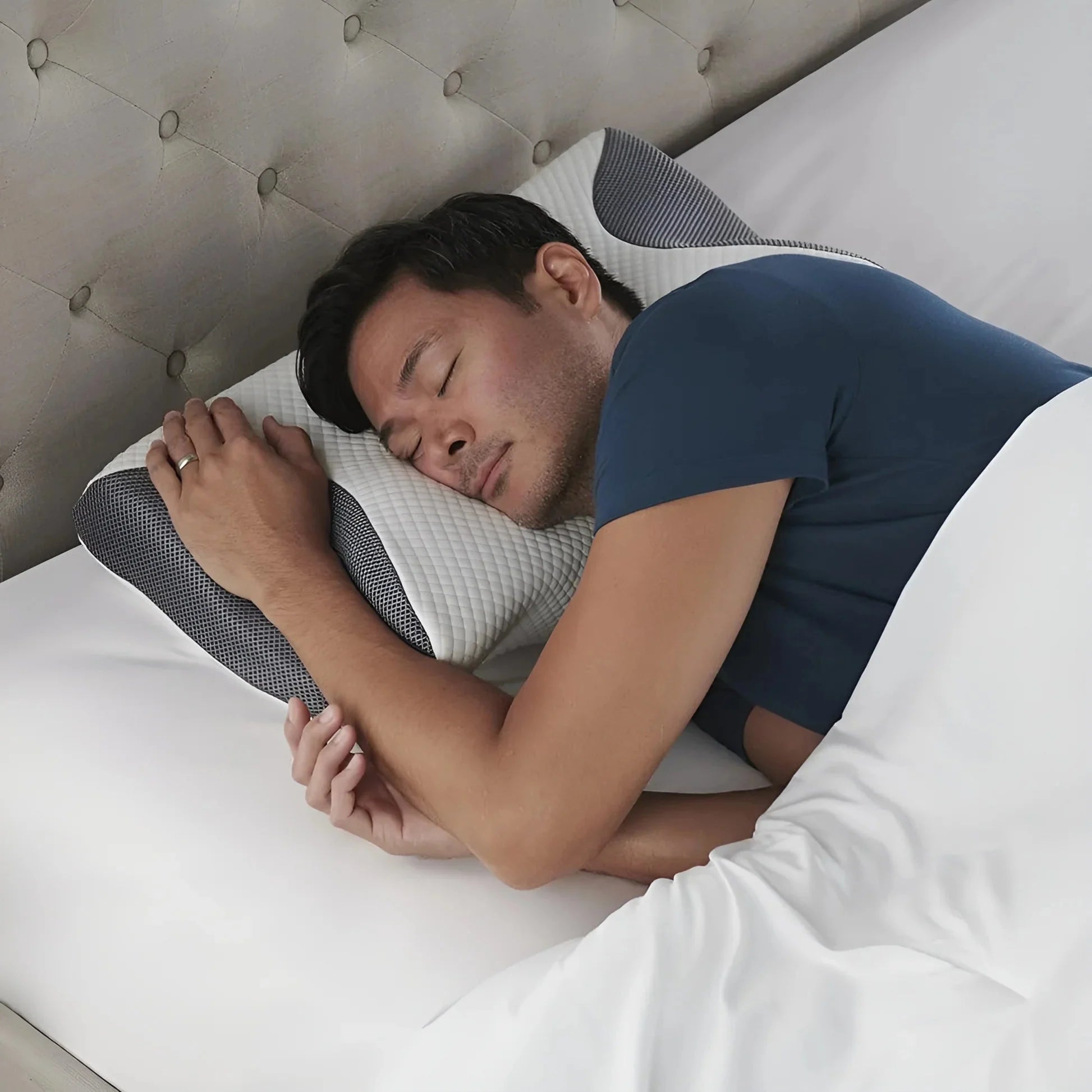 ContourEase™ Orthopedic Memory Foam Pillow