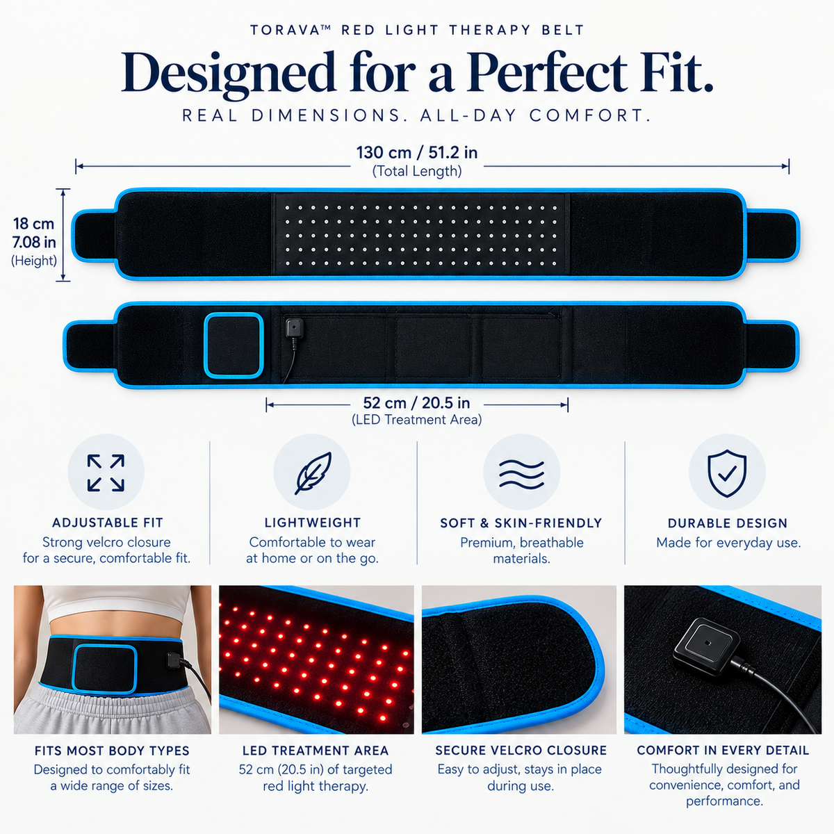 Torava™ Red Light Therapy Belt