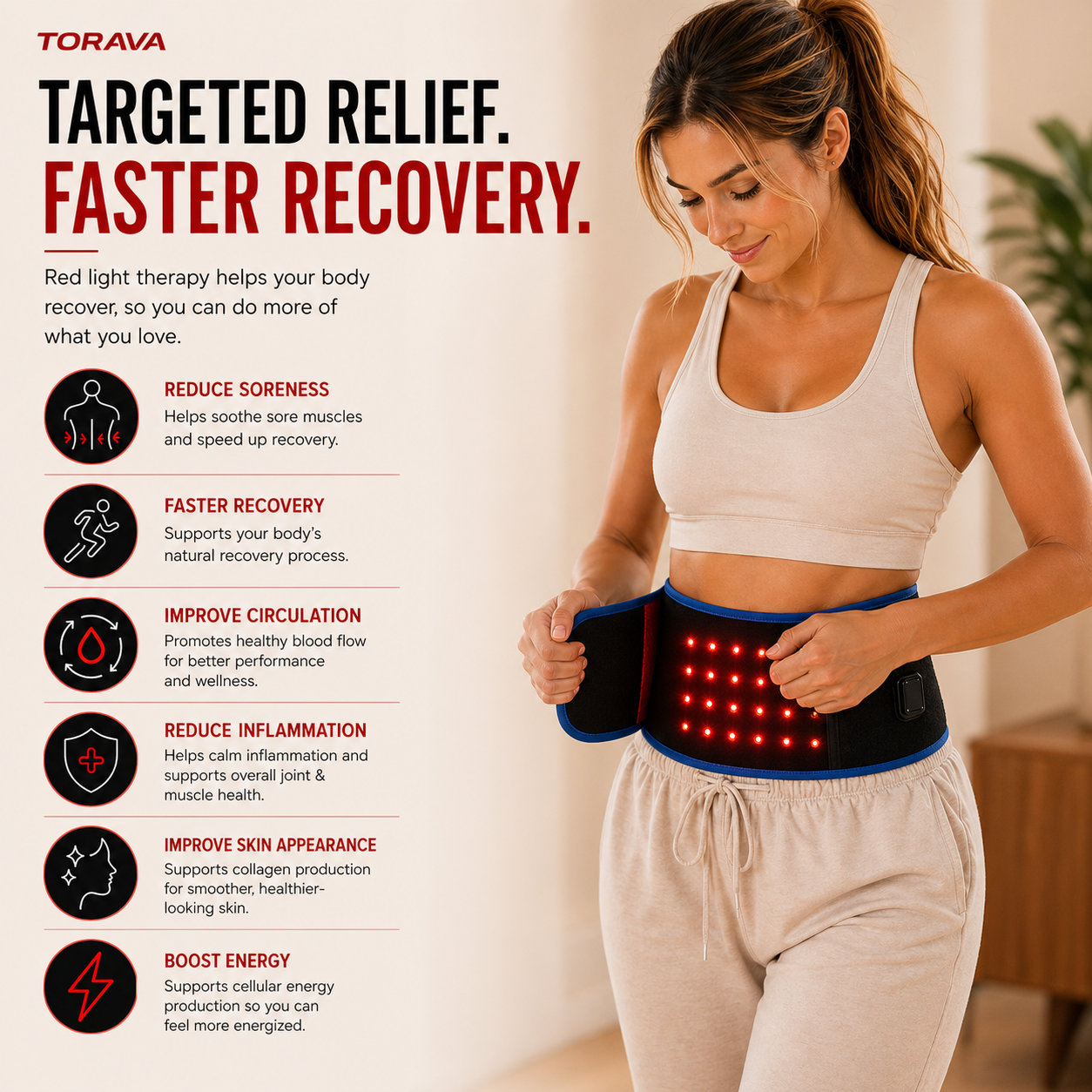 Torava™ Red Light Therapy Belt