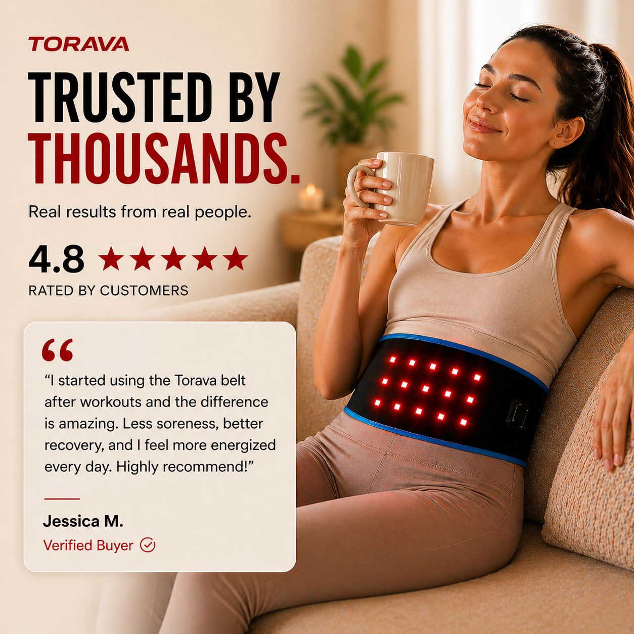 Torava™ Red Light Therapy Belt