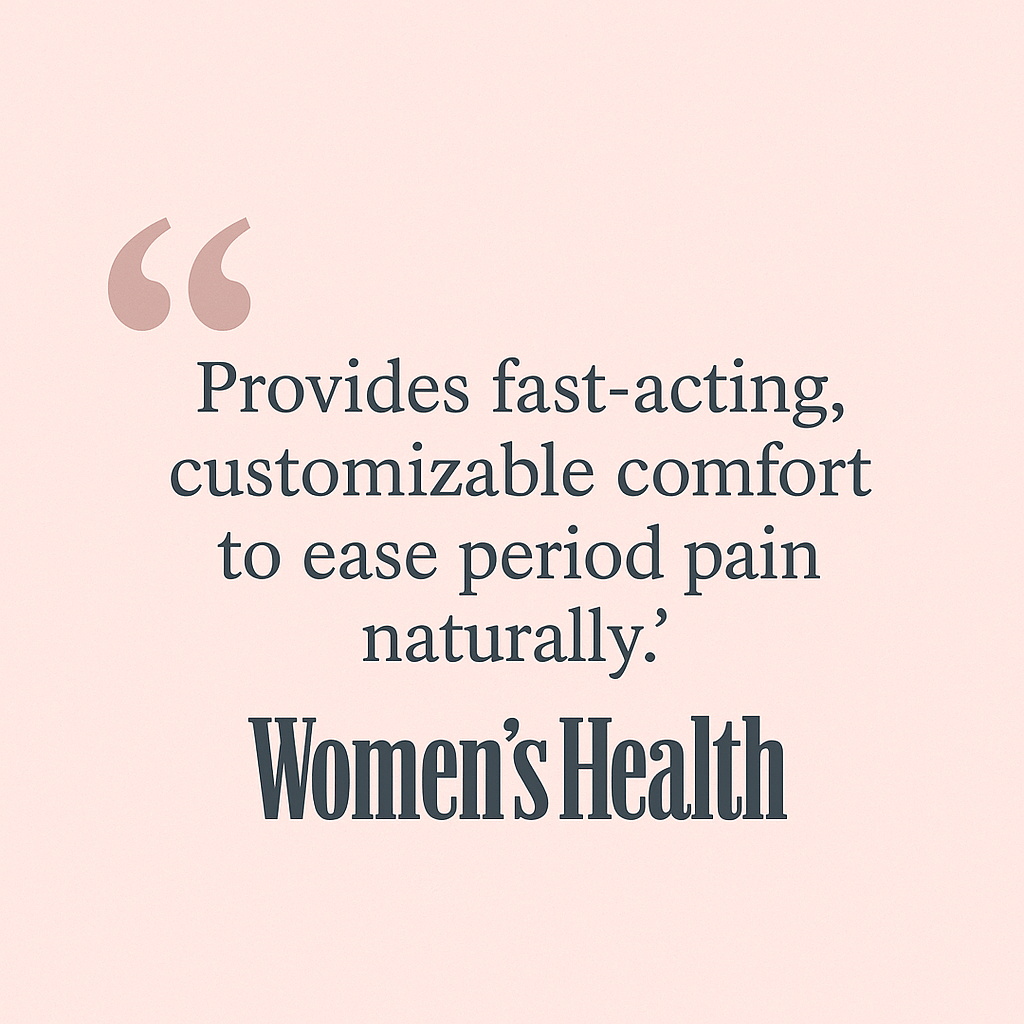 ComfortCycle™ Menstrual Heating Pad & Cramp Relief Belt