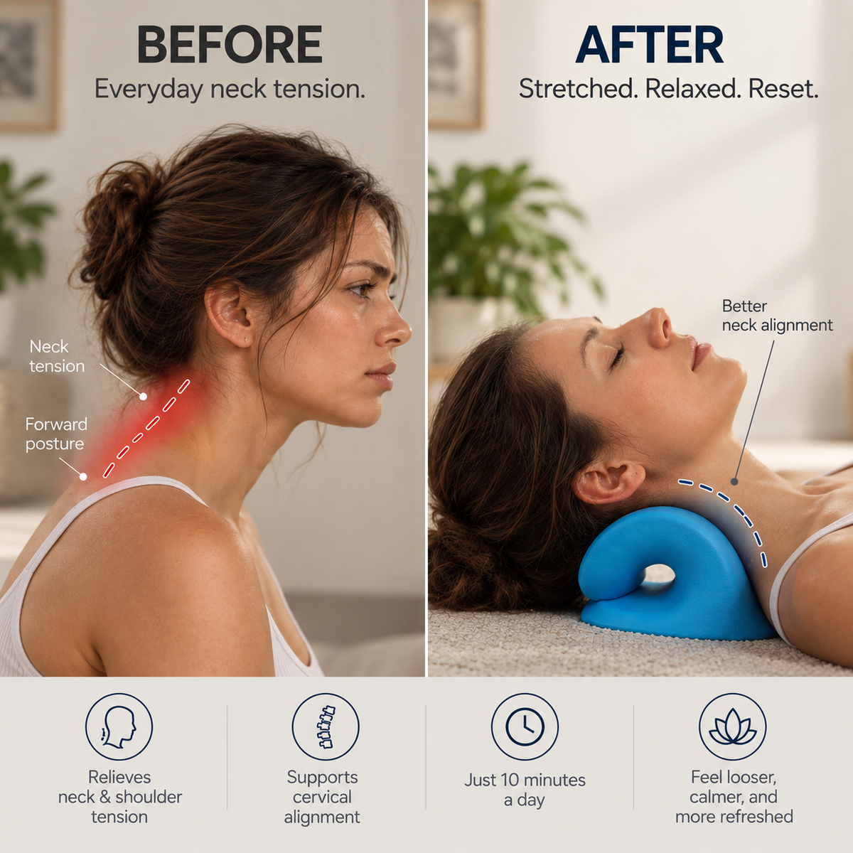 CloudAlign™ Stretch Pillow
