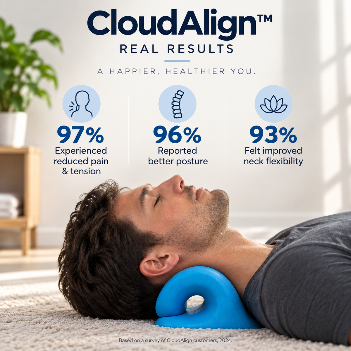 CloudAlign™ Stretch Pillow