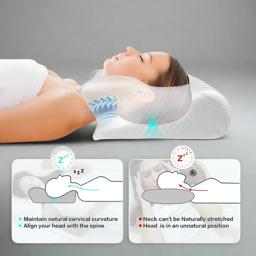 ContourEase™ Orthopedic Memory Foam Pillow