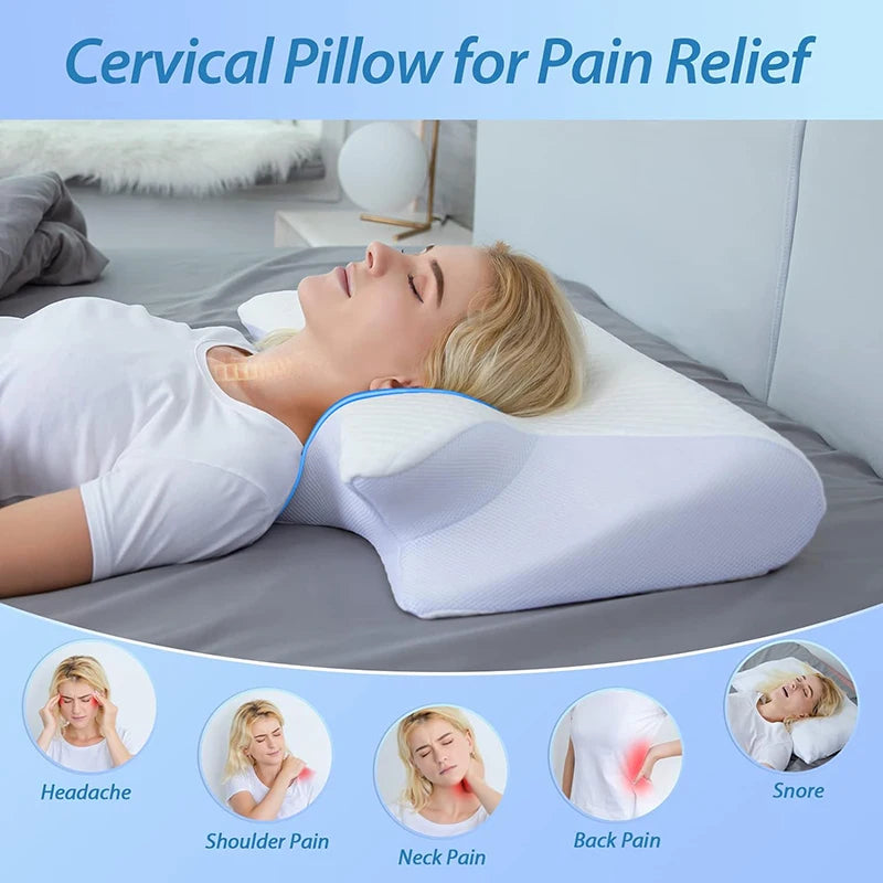 ContourEase™ Orthopedic Memory Foam Pillow